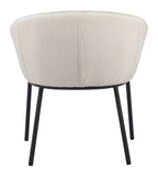 Essen Dining Chair Ivory 110101 Zuo Modern