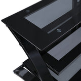 OSP Home Furnishings Valaro TV Stand Black