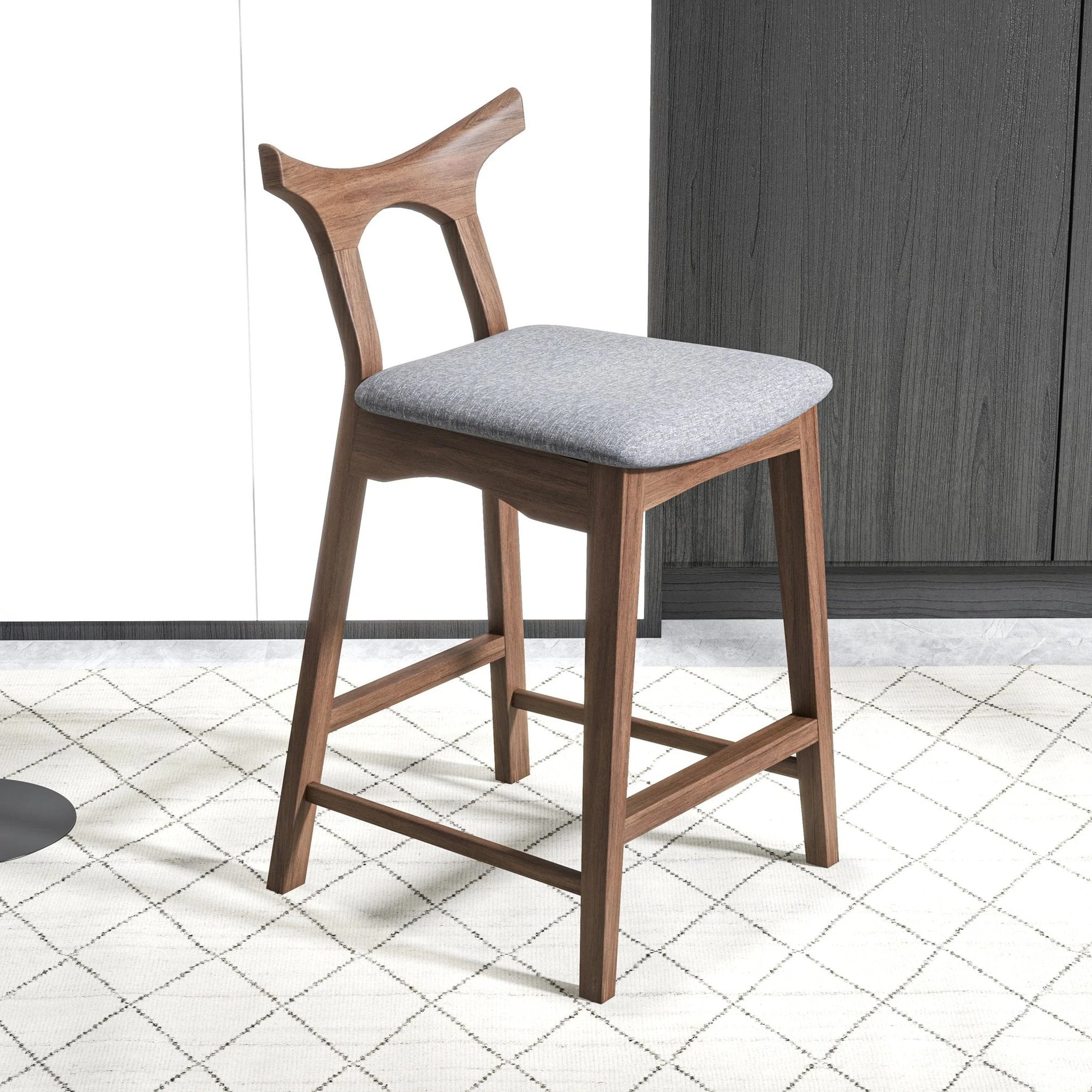 English Elm Hester Bar Chair - Thumbnail 3