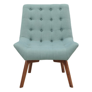 OSP Home Furnishings Shelly Tufted Chair Sea