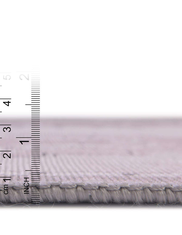 Unique Loom Timeless Thomas Machine Made Medallion Rug White Gray, Black/Ivory/Gray 7' 7" x 10' 6"