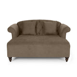 Christopher Knight Home® - Noble House - Freas Contemporary Tufted Double Chaise Lounge with Accent Pillows