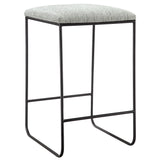 Martha Stewart Hastings Modern/Contemporary Counter Stool MT104-0085 Grey/Black