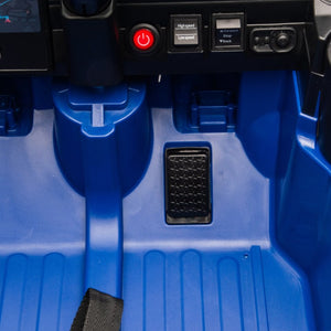 English Elm Licensed Dodge Ram 3500 Kids Electric Ride on Truck with Remote Suspension Bluetooth W1578P346249