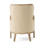 Christopher Knight Home® - Noble House - Crenshaw Beige Fabric Wing Chair