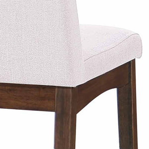 English Elm Christopher Knight Home® - Dining Chair Set Of 2 - Mid-Century Modern Upholstered Seats With Rubberwood Frame For Comfort 59460.00LBE