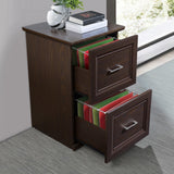 OSP Home Furnishings Jefferson Vertical File Espresso