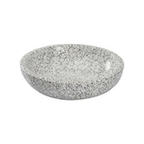 Crackled Bowl Black, White/Cream 385998 Chelsea House