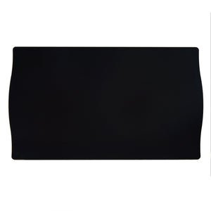 English Elm 6-Piece Kitchen Dining Set with 60" Rectangular Table, Tufted High-Back Chairs & Bench, Durable Wood Black N752S001080B