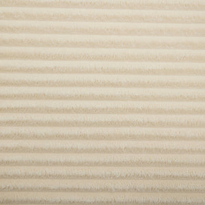 English Elm Corduroy Chaise Lounge Sofa With Movable Ottoman, Armrest Storage & Cupholders For Comfort W2120S00003-GIGA