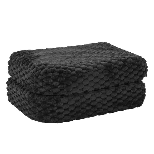 English Elm Swivel Barrel Accent Chair Chenille Tufted Round Club Seat for Living Room Lounge Black N719S002360B