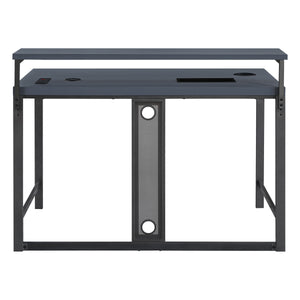 OSP Home Furnishings Reload 48" Gaming Desk Grey