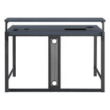 OSP Home Furnishings Reload 48" Gaming Desk Grey