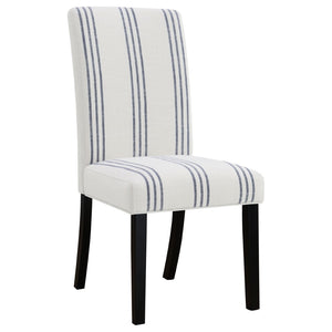 English Elm Evanston Farmhouse X-back Dining Chairs White Hardwood Set with Gray Upholstered Seats B062P441429