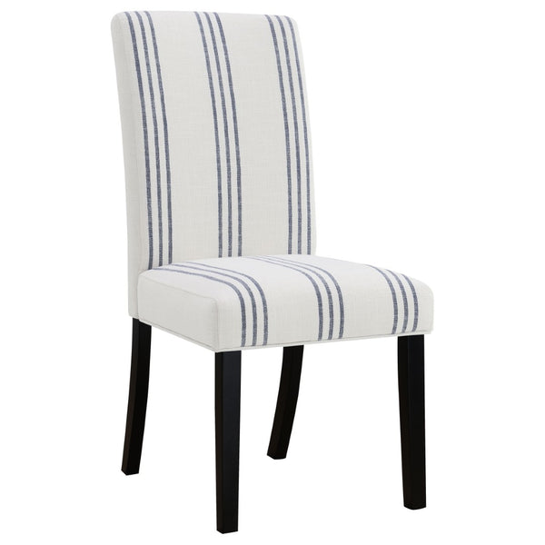 English Elm Evanston Farmhouse X-back Dining Chairs White Hardwood Set with Gray Upholstered Seats B062P441429