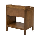 Sunset Cliff Modern/Contemporary 1 Drawer Nightstand with Shelf