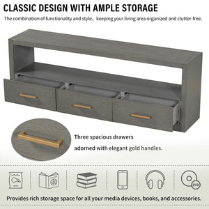 English Elm Christopher Knight Home® - Mirod Stylish Tv Stand: Classic Minimalist Console With 3 Storage Drawers, Perfect For Any Space N760P251944E