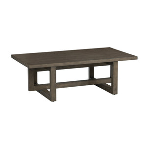 Crestview Collection Transitional Cocktail Table - Modern Pine Wood Accent With Geometric Base For Stylish Living Spaces Brown Solid Wood Cvfdr1214