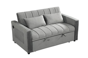 English Elm 3 In 1 Sleeper Sofa Couch Bed - Versatile, Space-Saving Design For Small Homes & Guest Rooms W1420P193606