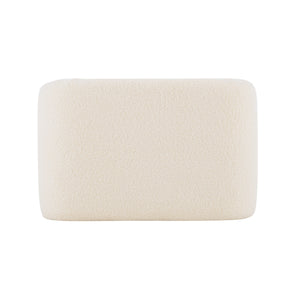 English Elm Christopher Knight Home® - 24''Boucle Modern Inverted U-Shape Stool Set of 2 — Cream Bouclé Upholstery, Rubberwood Legs, 24" Seat N780P187017C