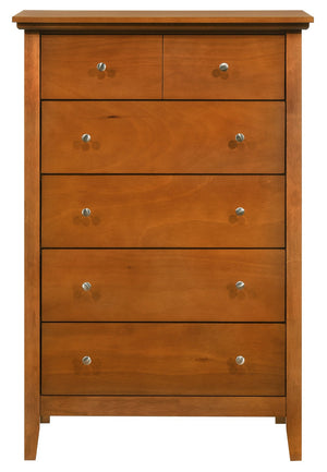 English Elm Hammond Elegant Silver Champagne Dresser with Dovetail Drawers, Soft-Close Hardware, Durable Veneer Finish Oak 52 L x 35 W x 21 H B078108322