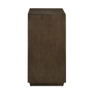 Kendall Dove Gray Chest – Contemporary Oak Design with Polished Brass Accents & Soft-Close Drawers