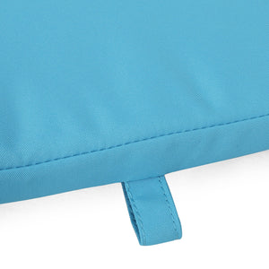English Elm Christopher Knight Home® - 68020.00Cush-Blu Vibrant Blue Chaise Lounge Cushion For Outdoor Comfort – Water-Resistant, Plush Design N775P230112U