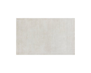 Sunpan Alaska Hand-Loomed Rug - Luxurious Wool-Blend Texture for Cozy Living, Lounge, and Bedroom Spaces White