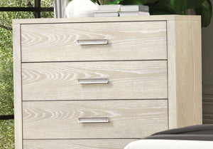 English Elm 1pc Chest Transitional Weathered Finish 5-Drawer Tall Dresser with Dentil Molding and Metal Knobs Gray 45 L x 21 W x 57 H B2741P370418