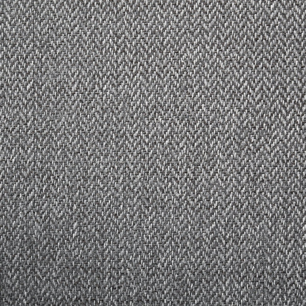 English Elm Jean Grey Upholstered Dining Side Chair Set of 2 — Soft Gray Cushioned Seats with Angular White Bases, Tailored Elegance B062P374132