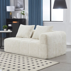 English Elm United Chenille Loveseat Sofa - Versatile Minimalist Sleeper For Cozy Living Room & Small Spaces W1568P255133-GIGA