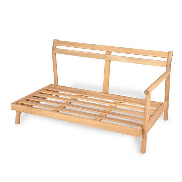 English Elm Christopher Knight Home® - Patio Acacia Wood Sectional Sofa With Chaise Lounge & Water-Resistant Cushions For Outdoor Comfort N772P262284B