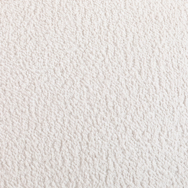 English Elm Swivel Boucle Accent Chair White – 360° Solid Wood Barrel Seat, No-Assembly, Durable 300lb Capacity W2664P407030