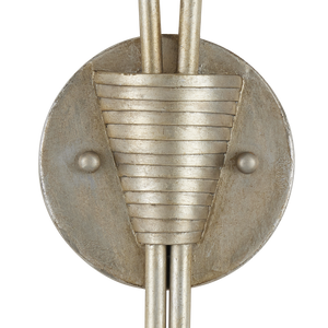 Paradiso Gold & Silver Wall Sconce - Nature-Inspired Design, Contemporary Finish, Indoor Lighting Decor