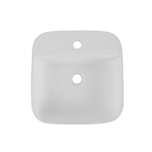 English Elm Bothwa Square Vessel Sink Vitreous Ceramic Above Counter Basin Cupc Certified B2724P262844