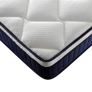 English Elm Twinxl Gel Memory Foam Hybrid Mattress Pocket Coils Medium Firm Sleep Support W3203P336679