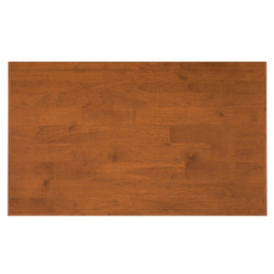English Elm Draper Teak Mid Century Bar Cabinet – Solid Rubberwood, Wine & Stemware Storage, Drop-Down Worktop B136P203490