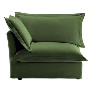 English Elm Koala Chenille Sectional Sofa Left Facing Deep Seat Bohemian Living Room Piece W3041P240131