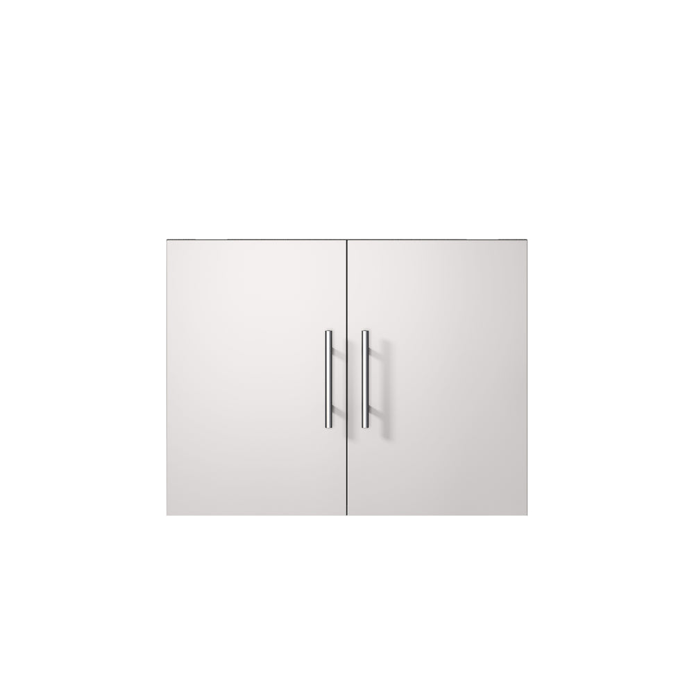 English Elm Glossy White Bath Vanity - Modern 24" W X 22" D Cabinet With Durable Construction & Easy Installation B2731P258566