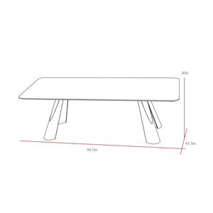 Pasargad Home Novara Round Dining Table - Modern Elegance For Sophisticated Dining Spaces D. Brown Mdf Plz-386dt