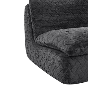 English Elm Liyasi Full Compression Swivel Sofa Chair With Ottoman - Cozy, Ergonomic Design For Relaxation & Style W820P312314