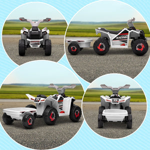English Elm Aosom Kids Pedal Go Kart with Adjustable Seat Eva Wheels Forward Reverse Drive W2225P229370