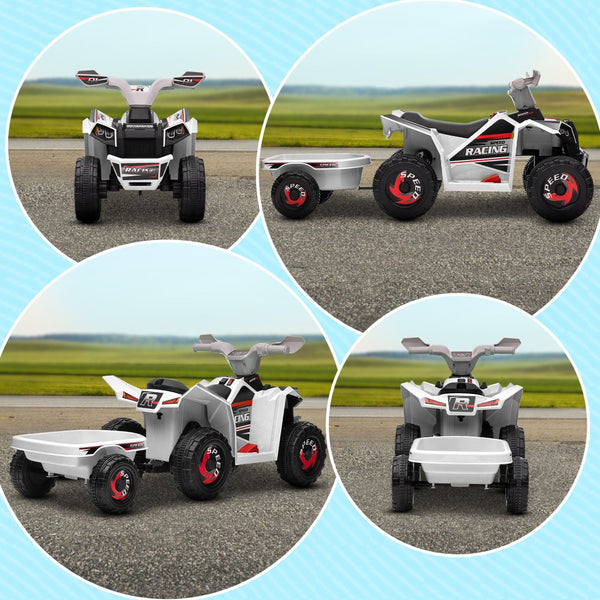 English Elm Aosom Kids Pedal Go Kart with Adjustable Seat Eva Wheels Forward Reverse Drive W2225P229370