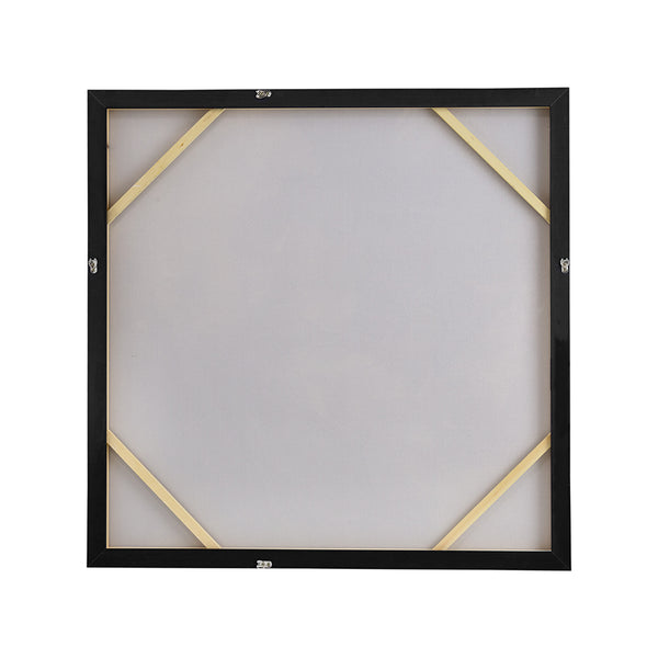 English Elm 39.4X39.4" Stormy Skies Framed Hand-Painted Wall Art - Evocative Modern Decor For Tranquil Spaces W2078P313333