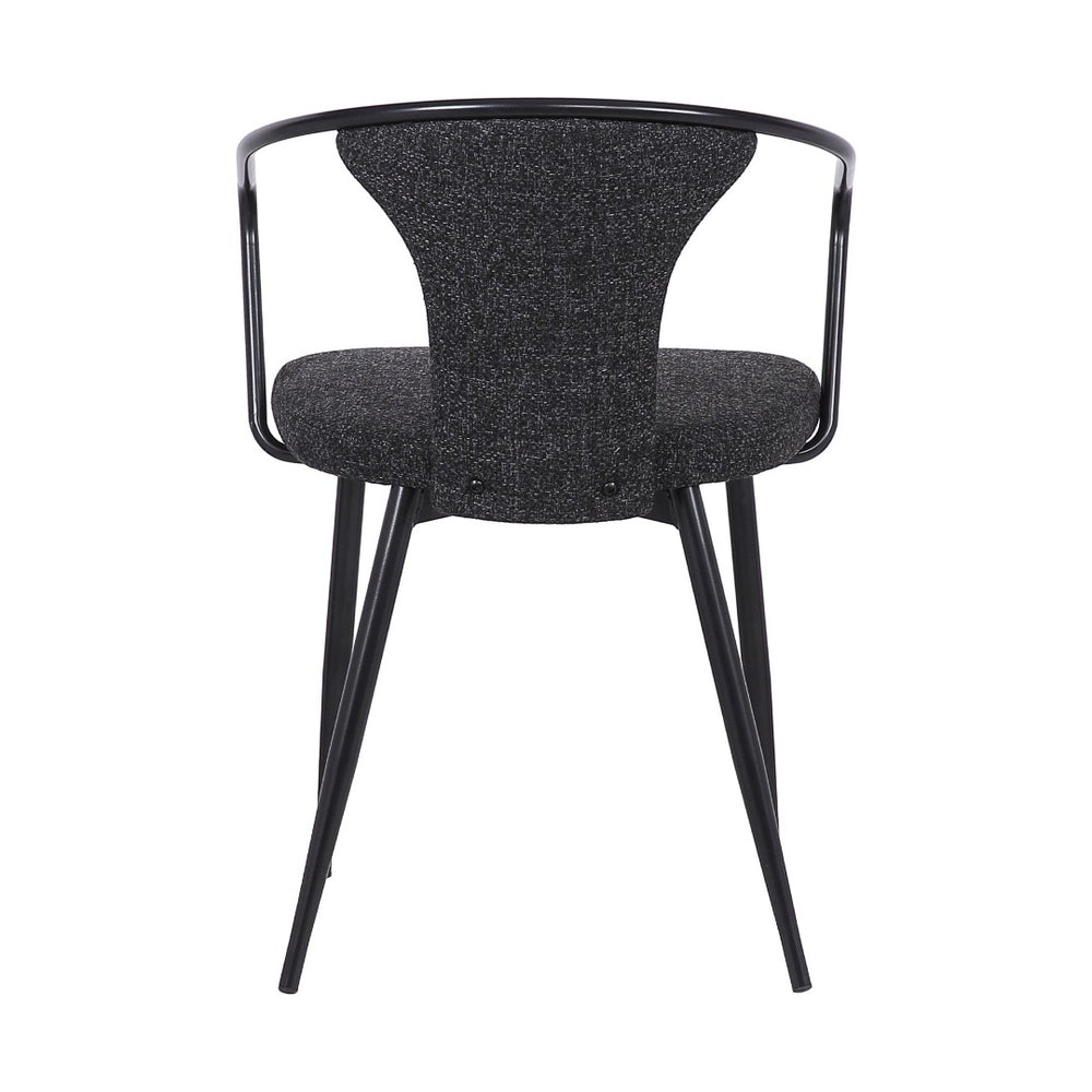 English Elm Lacey Swivel Barstool Matte Iron Base Faux Leather Seat Mid-century Kitchen Bar B2736P464877