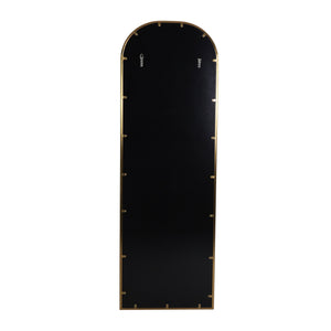 English Elm Christopher Knight Home® - LENGTH Mirror Antique Brass Full-Length Wall Mirror 78x30.5 MDF Frame Vintage Brass Finish Reflective Elegance 69701.00