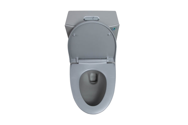 English Elm Toilet Floor Bolt Cap Set Polished Covers for a Clean Finished Bathroom Base Grey W1920P224477