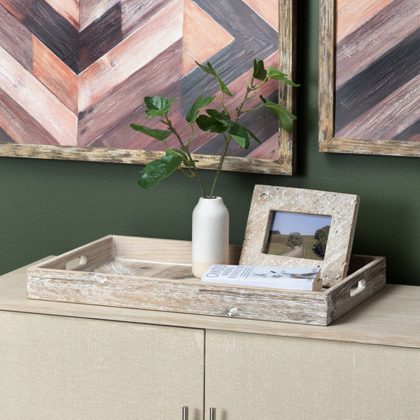 Crestview Collection Riley Tray - Elegant Crestview China Accessory For Stylish Home Decor And Entertaining Needs   Cvdzep072