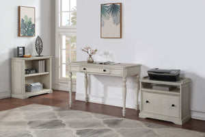 OSP Home Furnishings Country Meadows 48" Desk Antique White