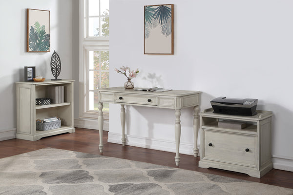 OSP Home Furnishings Country Meadows 48" Desk Antique White